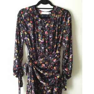 ASTR THE LABEL Floral print midi dress